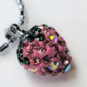 Mini Pink Pendant Small Pendant Necklace New